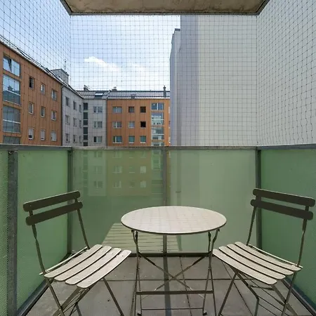 Ferienwohnung 1Br With Balcony, Urban Style By Hm Wien Exterior foto